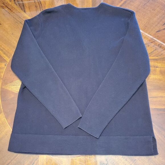 Talbots Dark Navy Cardigan Sweater in Size S - Picture 7 of 10